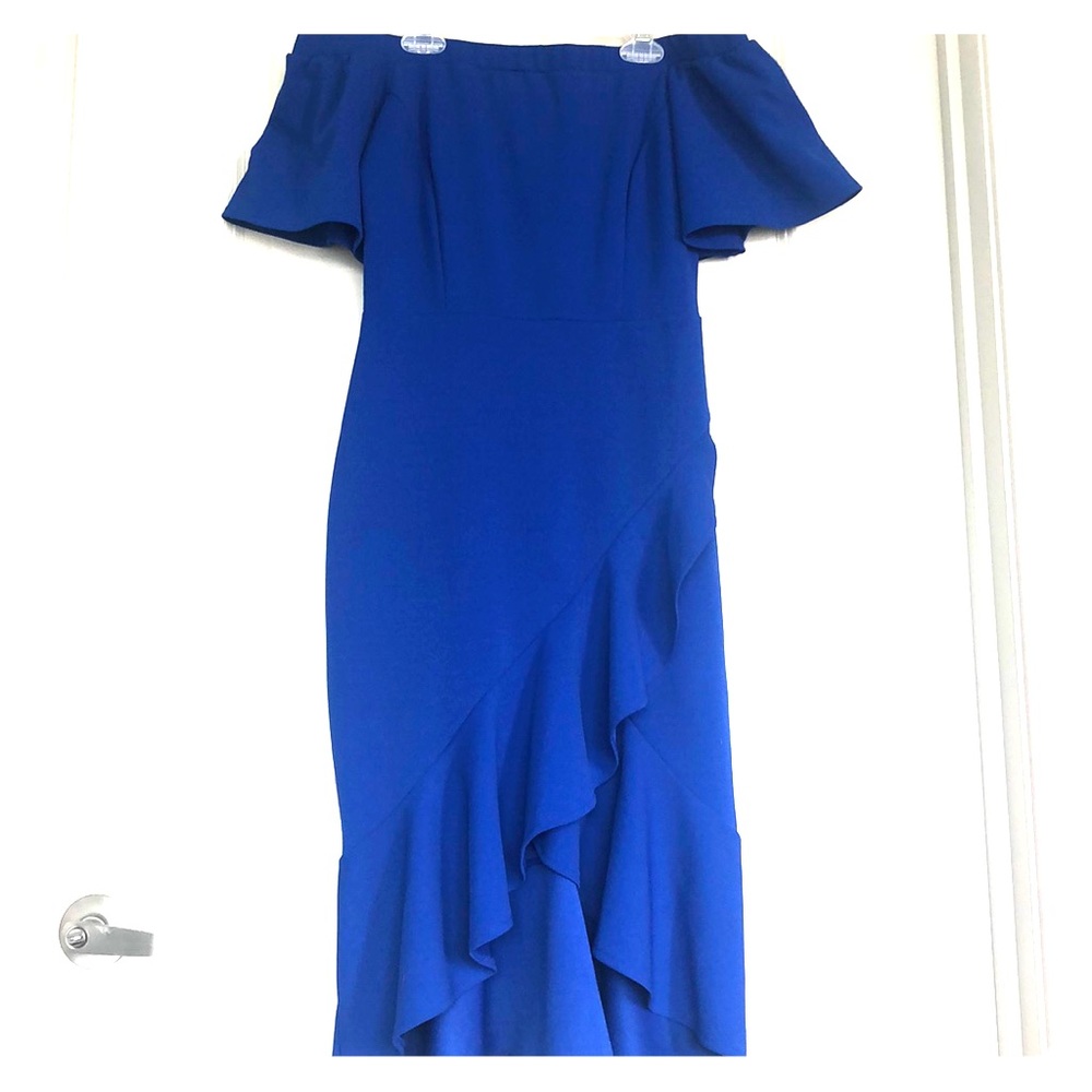 Off shoulder cocktail dress